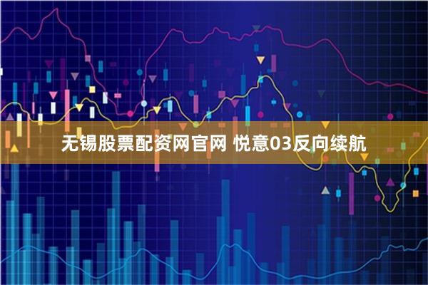 无锡股票配资网官网 悦意03反向续航